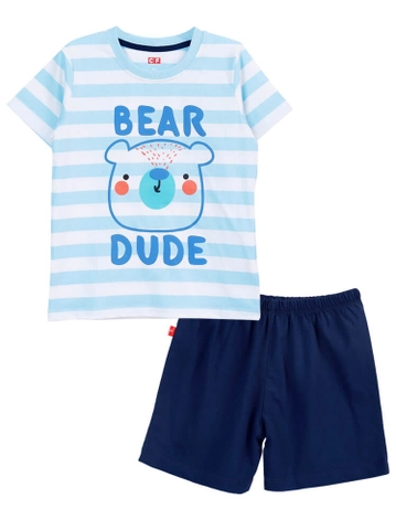 Bộ thun bé trai ngắn Ant B0320046