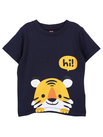 Bộ thun bé trai ngắn Ant B0220005 Xanh Navi