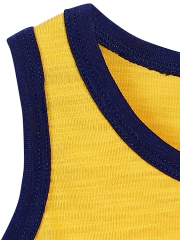 Áo thun bé trai sát nách Ant B0320020 (Vàng) - Ảnh 4